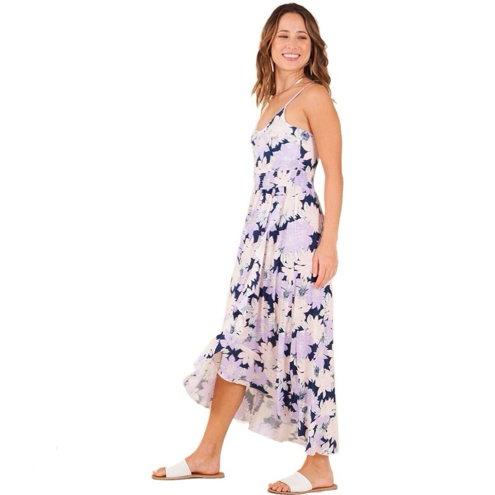 Carve Designs Nora Dress Size XS Bolinas Floral Print Casual Summer Midi Dress